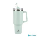 Custom Manna Atlas 40 oz. Double Wall Stainless Steel Travel Tumbler - 3