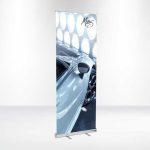 Custom DisplaySplash 31 " W x 78 " H Roll-Up Fabric Banner