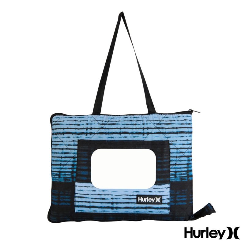 Custom Hurley Water Resistant Outdoor Packable Mat - 3