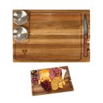 Custom Arthur 4-Piece Acacia Wood Steak Board