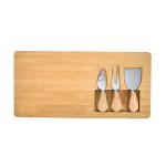 Custom Morrissey 4-Piece Bamboo Cheese Set - 1