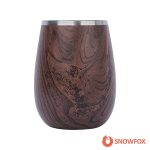 Custom Snowfox 12 oz. Vacuum Insulated Grand Pinot Wine Glass - 2