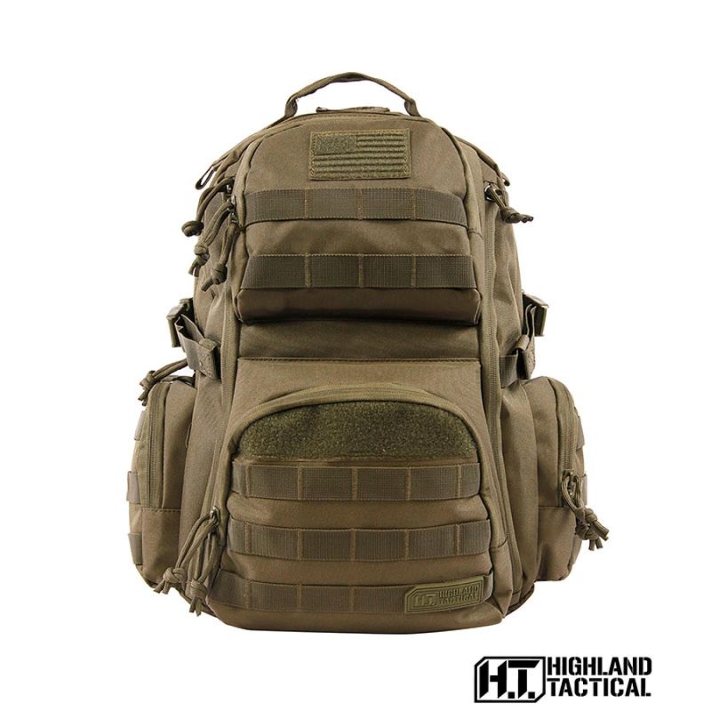 Custom Highland Tactical Crusher Laptop Backpack - 3