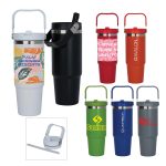 Custom Nexo 30 oz. Recycled Double Wall Steel Travel Tumbler