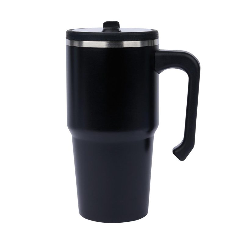 Custom Nolan 20 oz. Double Wall Steel Vacuum Travel Mug - 1