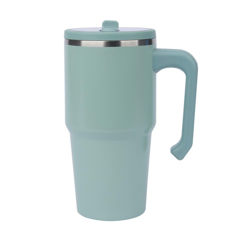 Custom Nolan 20 oz. Double Wall Steel Vacuum Travel Mug - 2