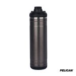 Custom Pelican Pacific Chug 26 oz. Topographical Recycled Double Wall Stainless Steel Water Bottle - 1
