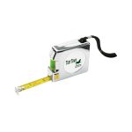 Custom Shorewood 12' Chrome Tape Measure & Level