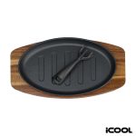 Custom iCOOL Alpine 10 1/2 Cast Iron Skillet / Pan - 1