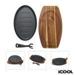 Custom iCOOL Alpine 10 1/2 Cast Iron Skillet / Pan