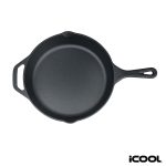 Custom iCOOL Anchorage 10 Cast Iron Skillet / Frying Pan - 1