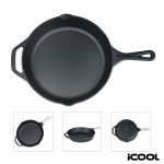 Custom iCOOL Anchorage 10 Cast Iron Skillet / Frying Pan