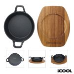 Custom iCOOL Colter 7 Cast Iron Skillet