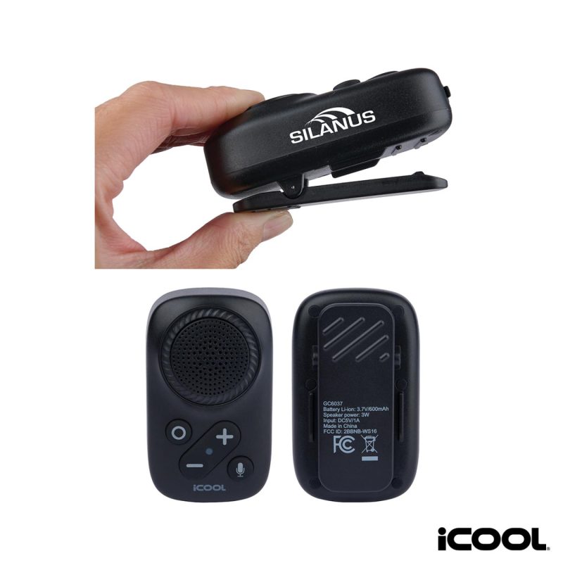 iCOOL-Ozzy-IPX5-3W-Wearable-Wireless-Speaker-GC6037 iCOOL Ozzy IPX5 / 3W Wearable Wireless Speaker