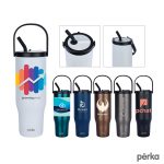 Custom Perka Reginald 30oz. Recycled Vacuum Insulated Travel Tumbler