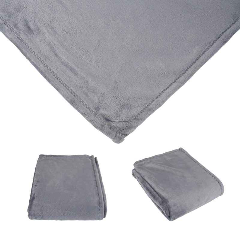 Custom Montreal 60" x 72" Mink Touch Luxury Blanket - 3