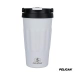 Custom Pelican Dayventure 17 oz. Recycled Double Wall Stainless Steel Handle Lid Travel Tumbler - 4