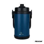 Custom Pelican Dayventure 68 oz. / Half Gallon Recycled Double Wall Stainless Steel Travel Jug - 2