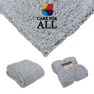 St. Cloud 50" x 60" Frosted Sherpa Blanket