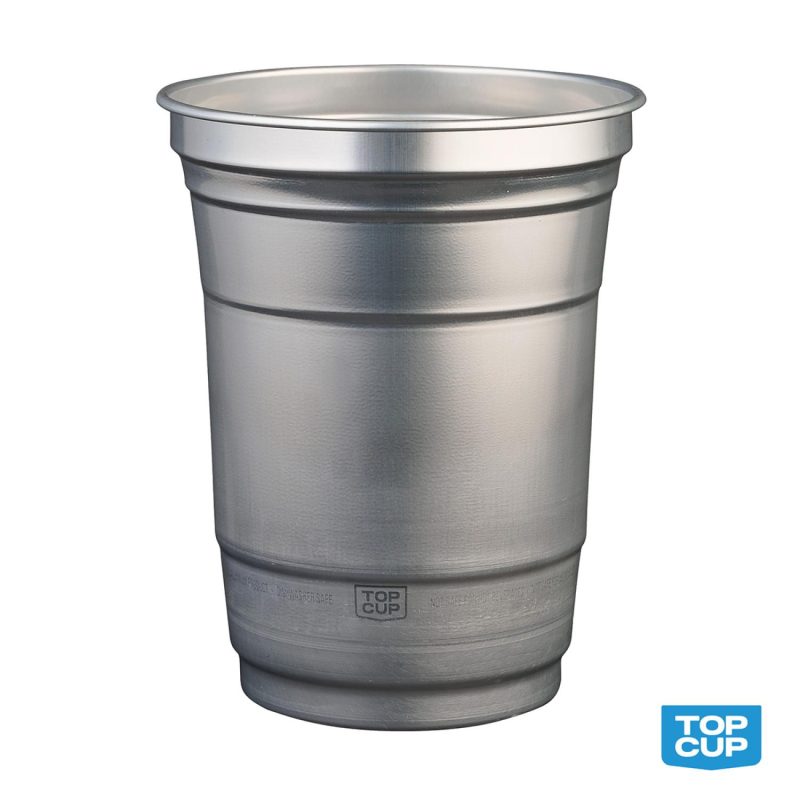 Custom Top Cup by Ball 16 oz. Top Cup by Ball Recycled Aluminum Stadium Cup - 1