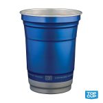 Custom Top Cup by Ball 16 oz. Top Cup by Ball Recycled Aluminum Stadium Cup - 6