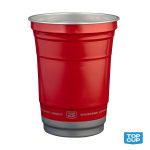 Custom Top Cup by Ball 16 oz. Top Cup by Ball Recycled Aluminum Stadium Cup - 7