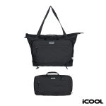 Custom iCOOL Rockvale Repreve Packable Puffer 20-Can Cooler Tote - 1