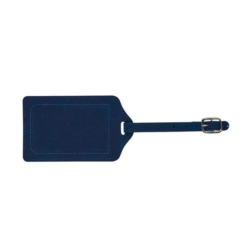 Custom Hawthorne Recycled PU Luggage Tag - 3