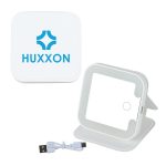 Custom Nora Rechargeable LED Light-Up Pocket Mirror