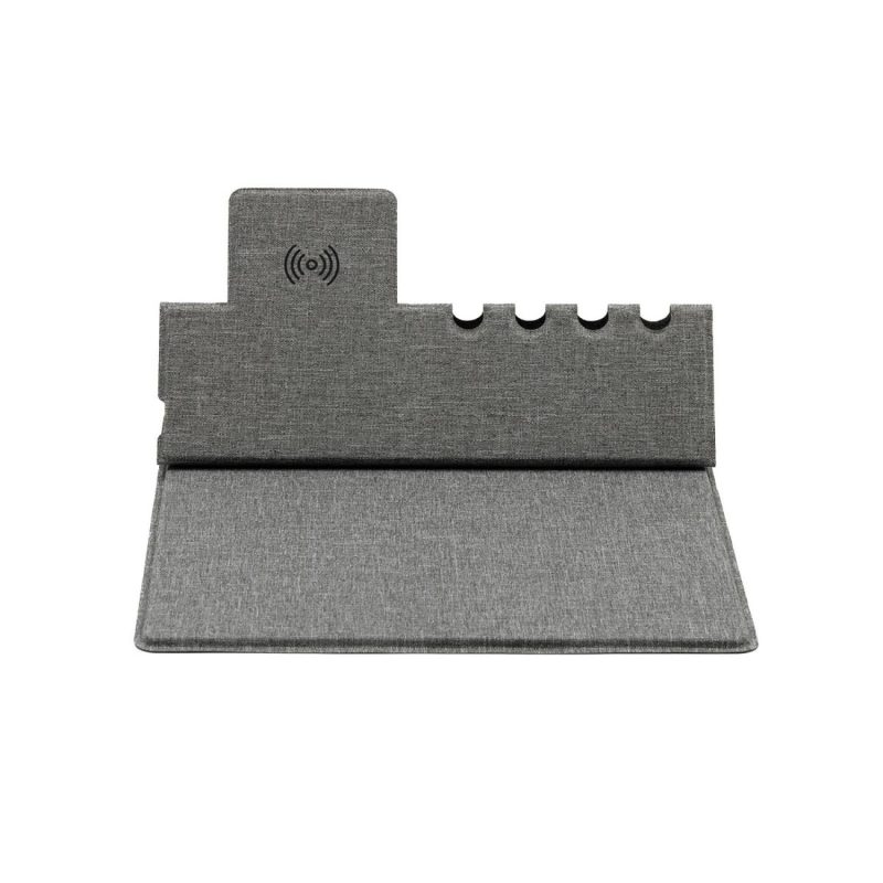 Custom EvoPad Charge 2 RPET Desktop Organizer / Wireless Charger - 1