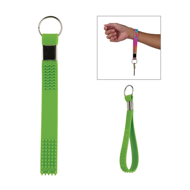 Custom Fefe Tactile Fidget Keychain Wristlet - 2