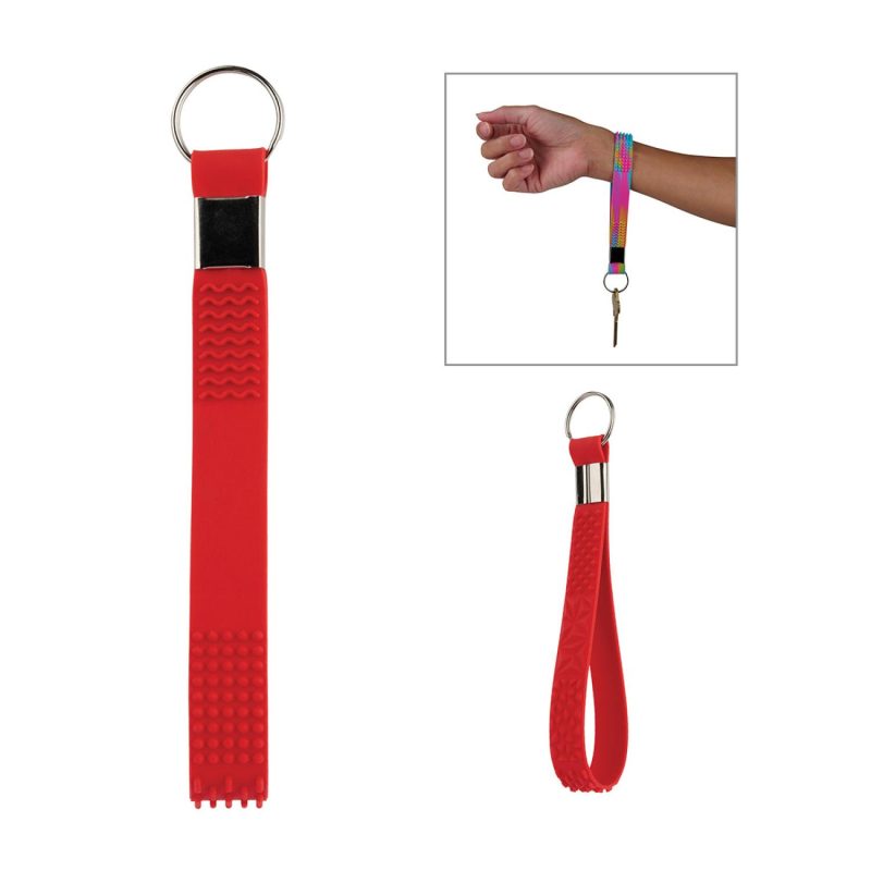 Custom Fefe Tactile Fidget Keychain Wristlet - 5