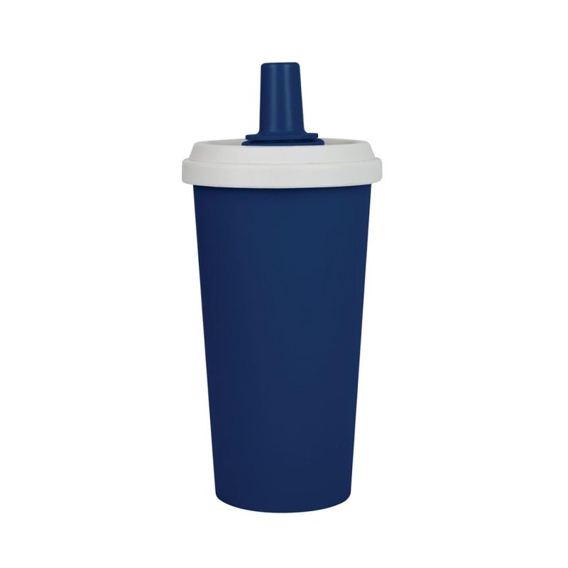 Custom Frankie 16 oz. Double Wall Recycled Polypropylene Straw Tumbler - 3
