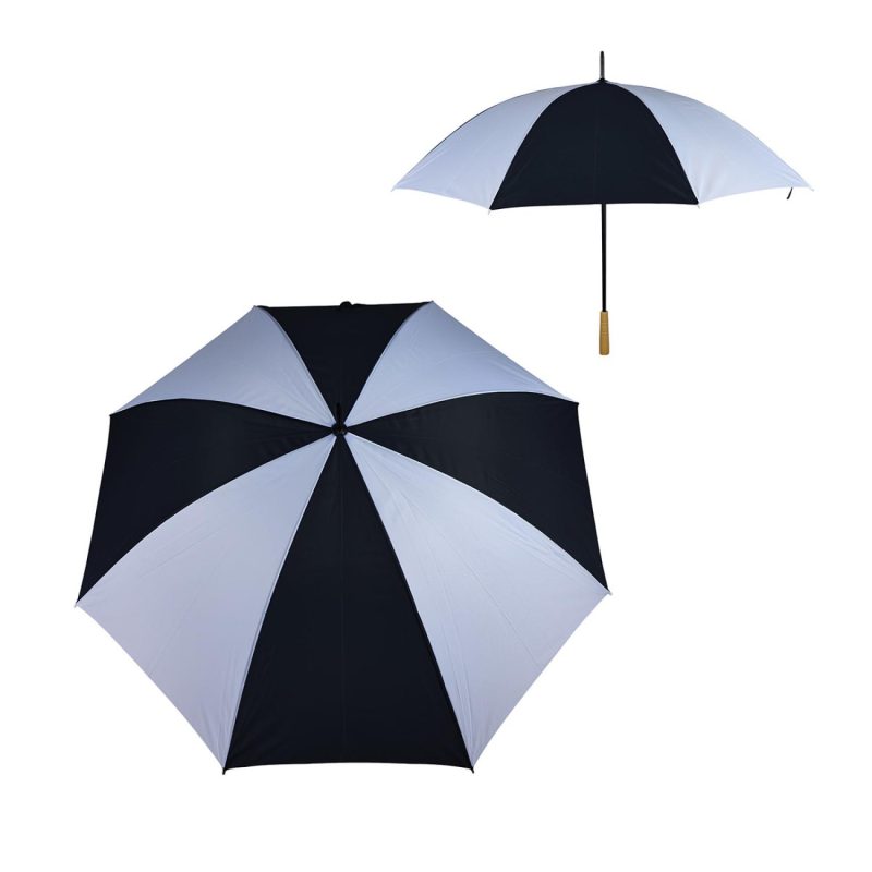 Custom Hartselle 60" Golf Umbrella With Wood Handle - 1