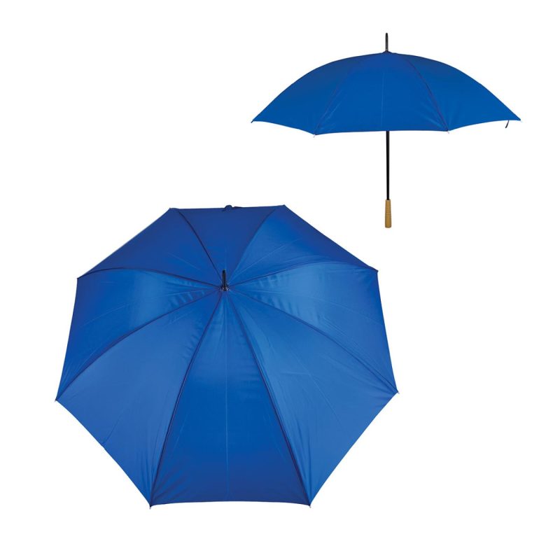 Custom Hartselle 60" Golf Umbrella With Wood Handle - 2