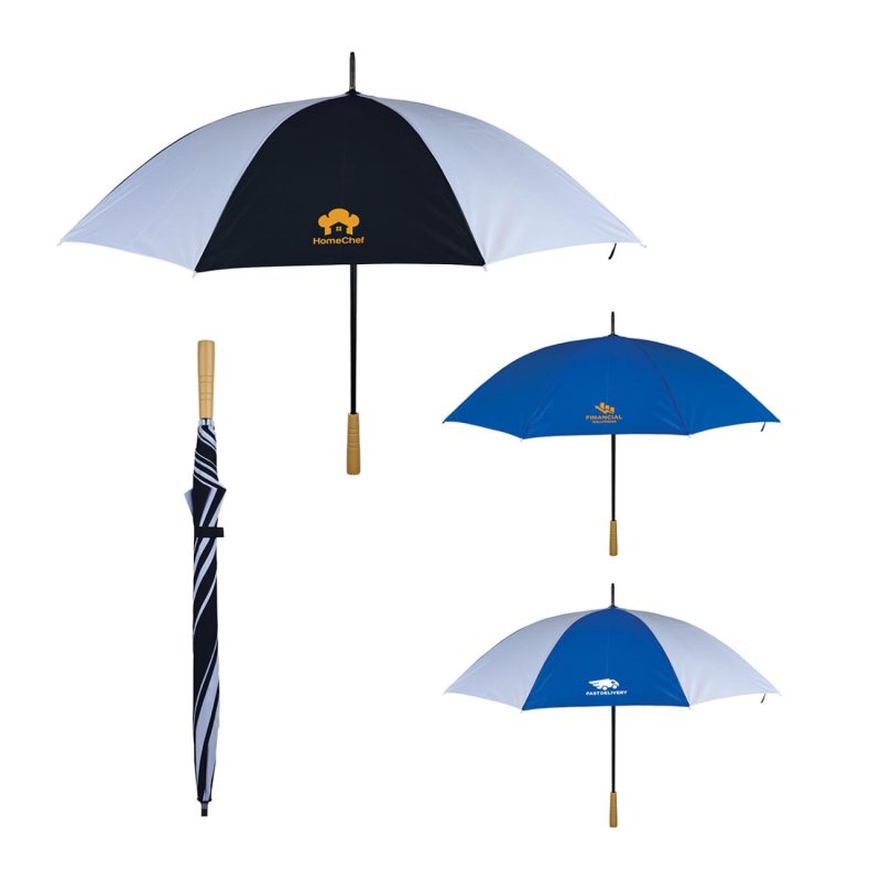 Hartselle-60-Golf-Umbrella-With-Wood-Handle-GR5650 Hartselle 60" Golf Umbrella With Wood Handle