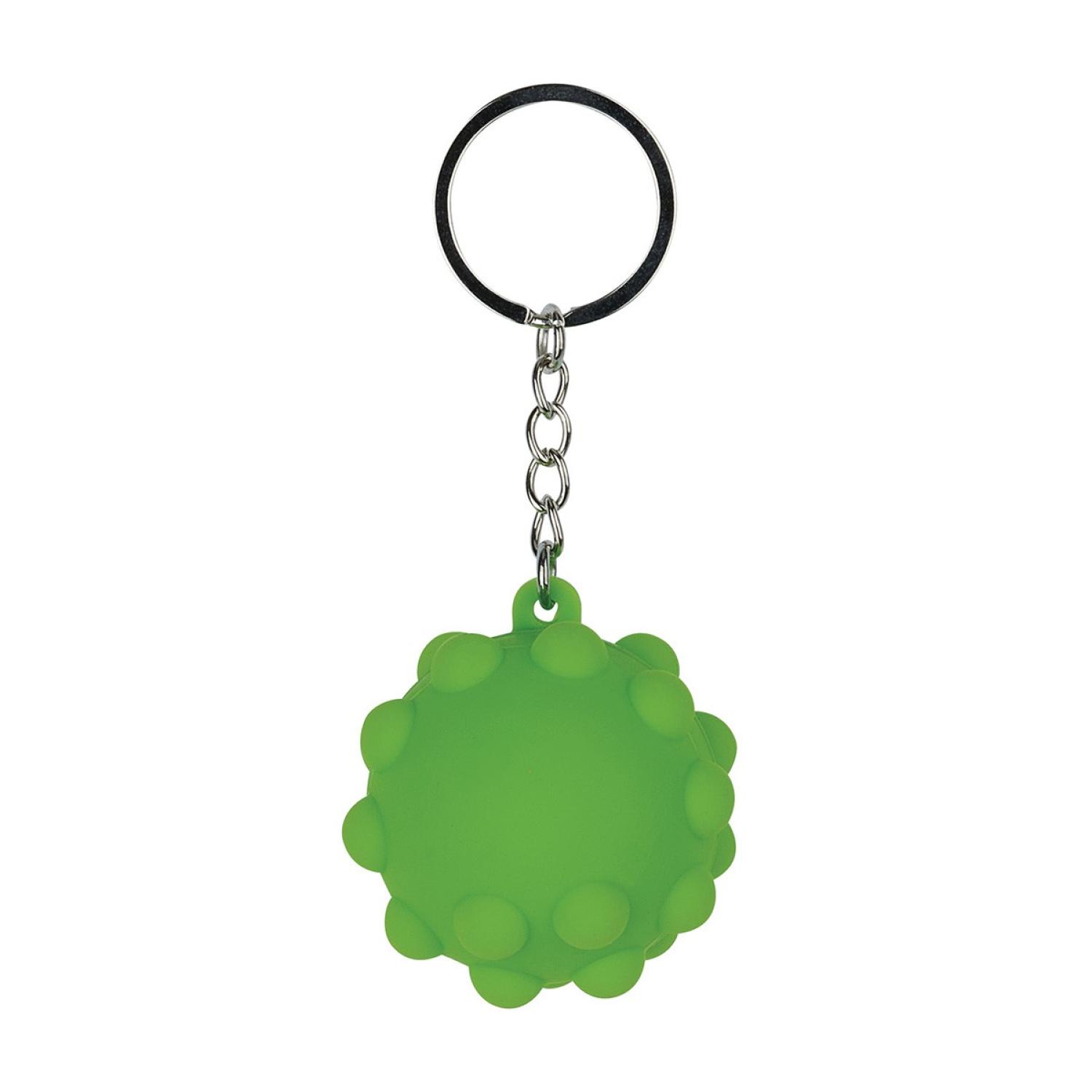Custom Lala Push Pop Ball Keyring - 2