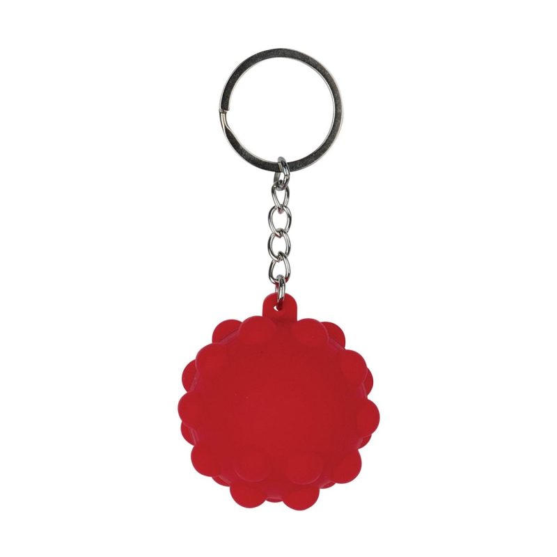Custom Lala Push Pop Ball Keyring - 6