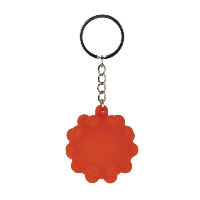 Custom Lala Push Pop Ball Keyring - 7