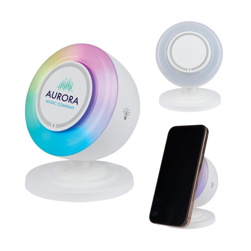 Oslo 3-in-1 Speaker, 15W Magnetic Charger, Light