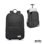 Custom Solo New York Bleecker Recycled Rolling Backpack - 1