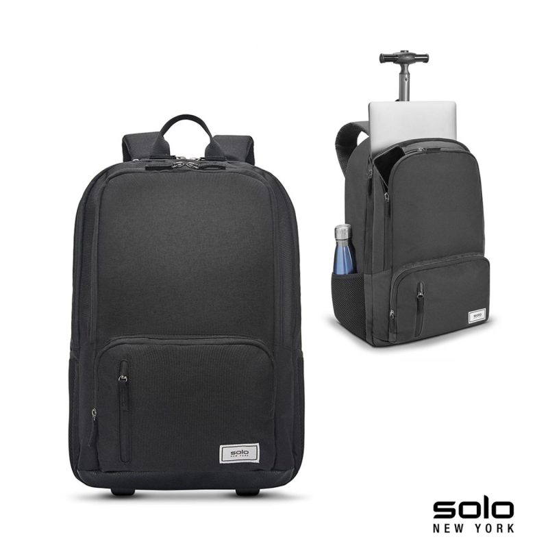 Custom Solo New York Bleecker Recycled Rolling Backpack - 1