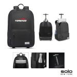 Custom Solo New York Bleecker Recycled Rolling Backpack