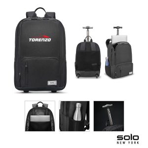 Solo New York Bleecker Recycled Rolling Backpack